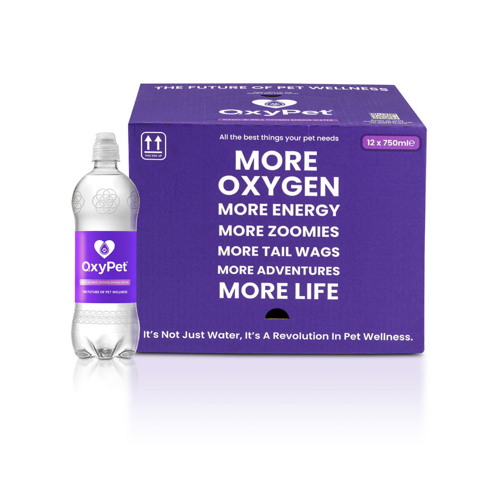 OxyPet Oxygen Water - 12 x 750ml Case